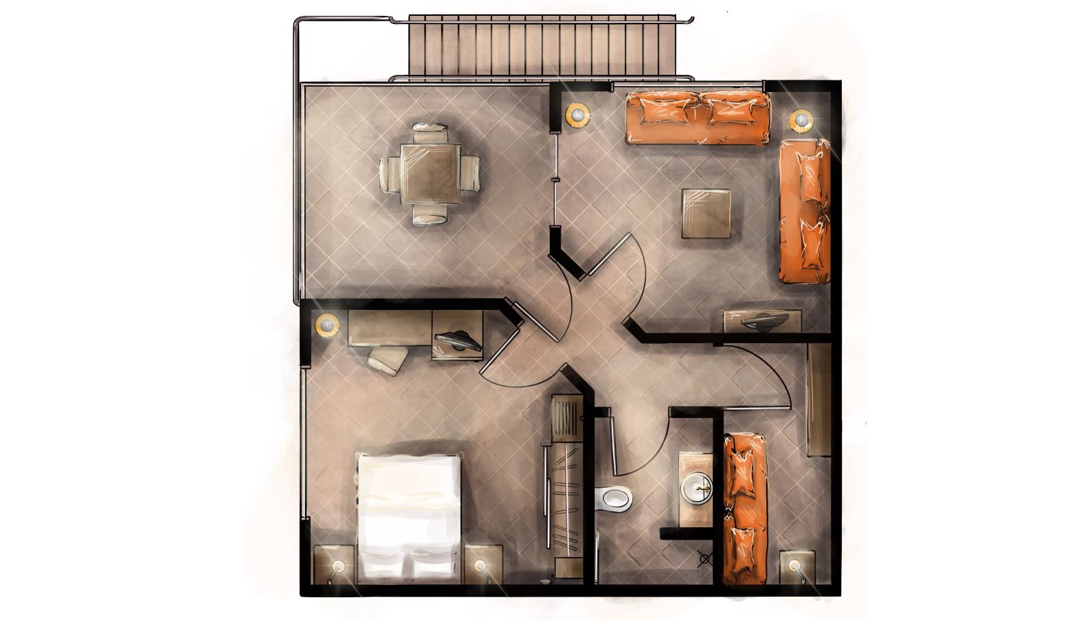 Villa  Family Suite 4