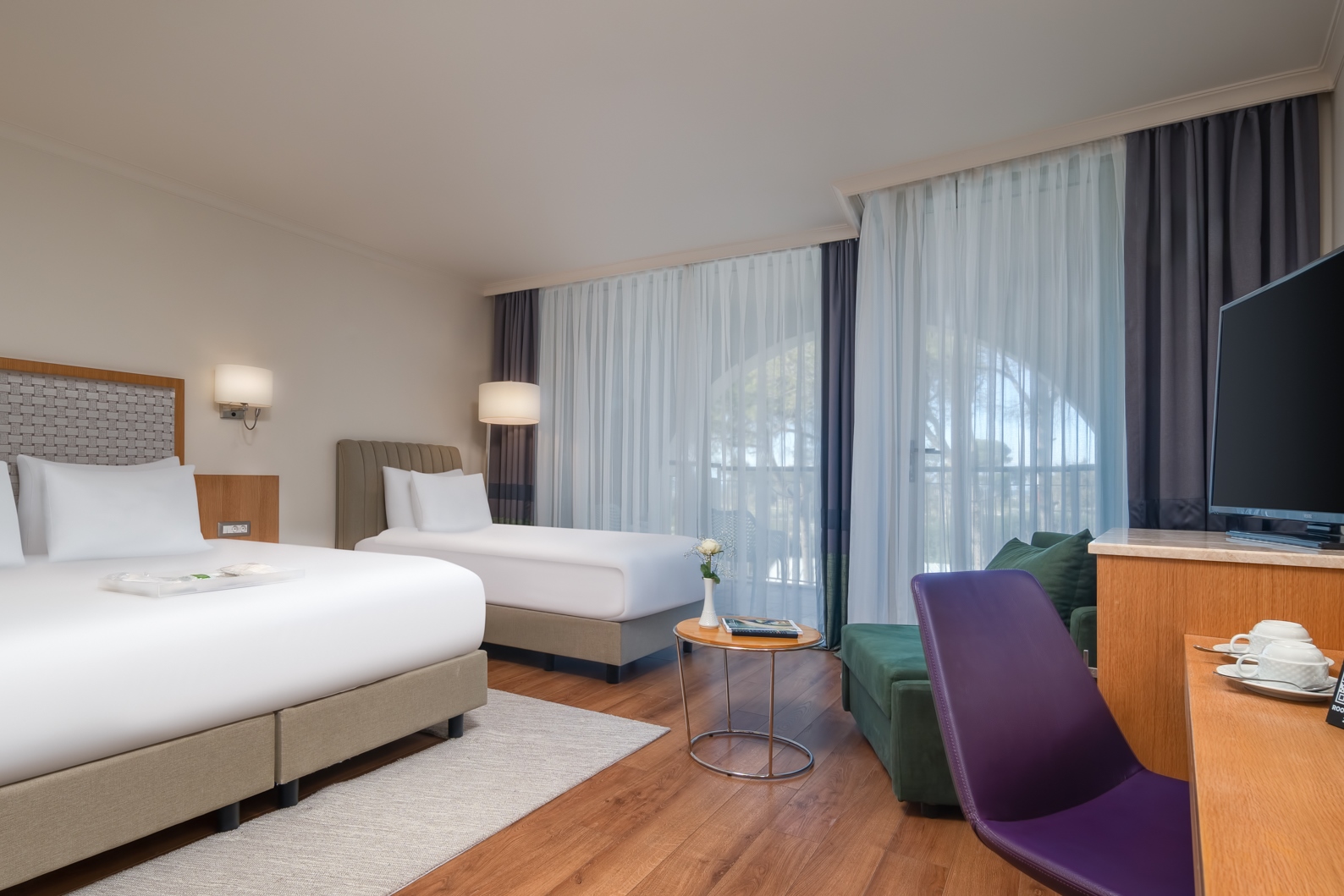 Standard Large Garden View Room 1