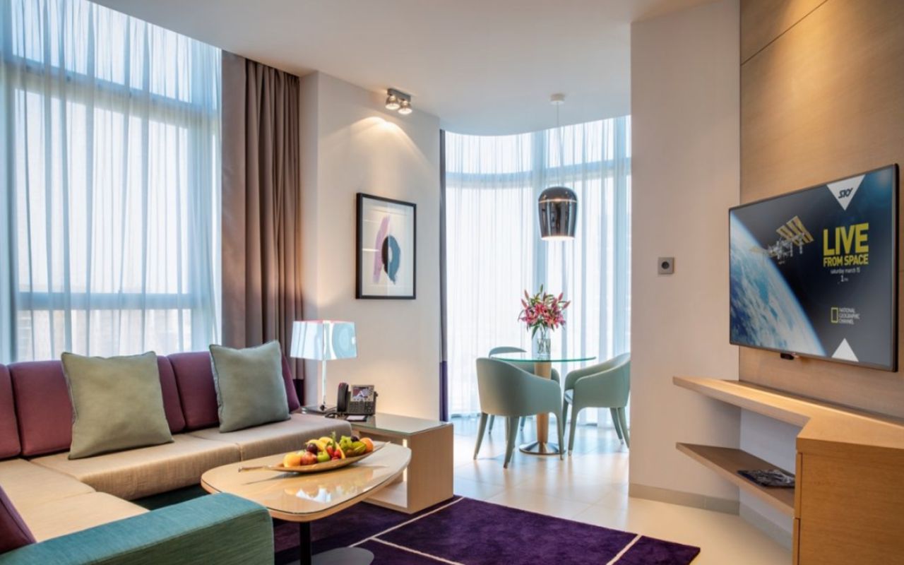 Spacious one bedroom suite 1
