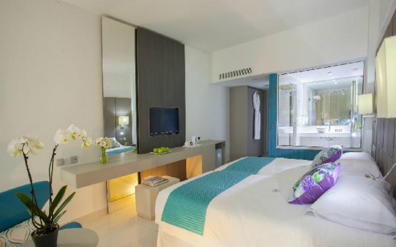 Twin Room Inland View 2