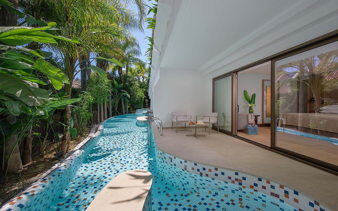 Garden Studio Lower Floor- River Pool - Adults Only 3