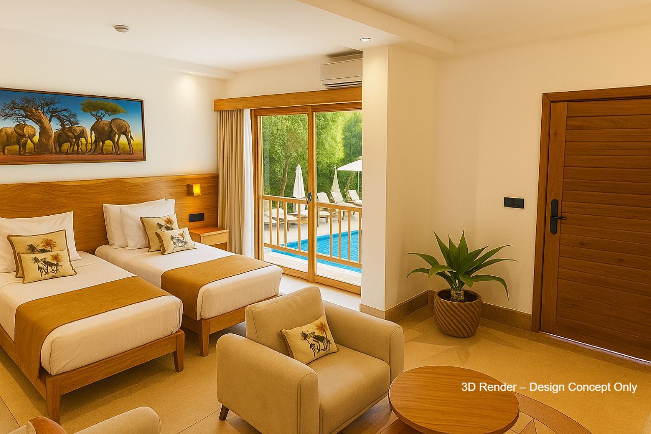 Deluxe Pool View Room 2