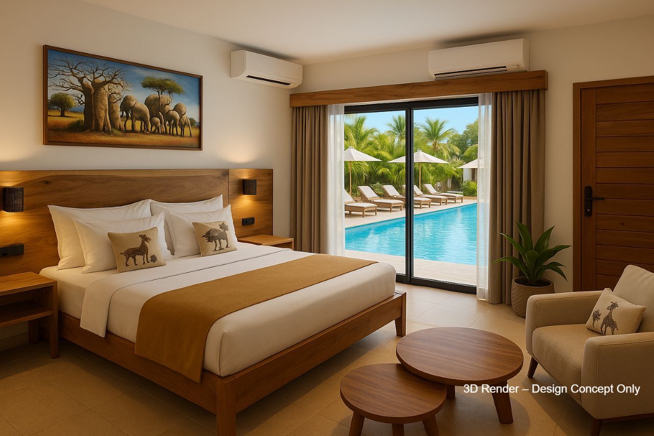 Superior Pool View Room 1