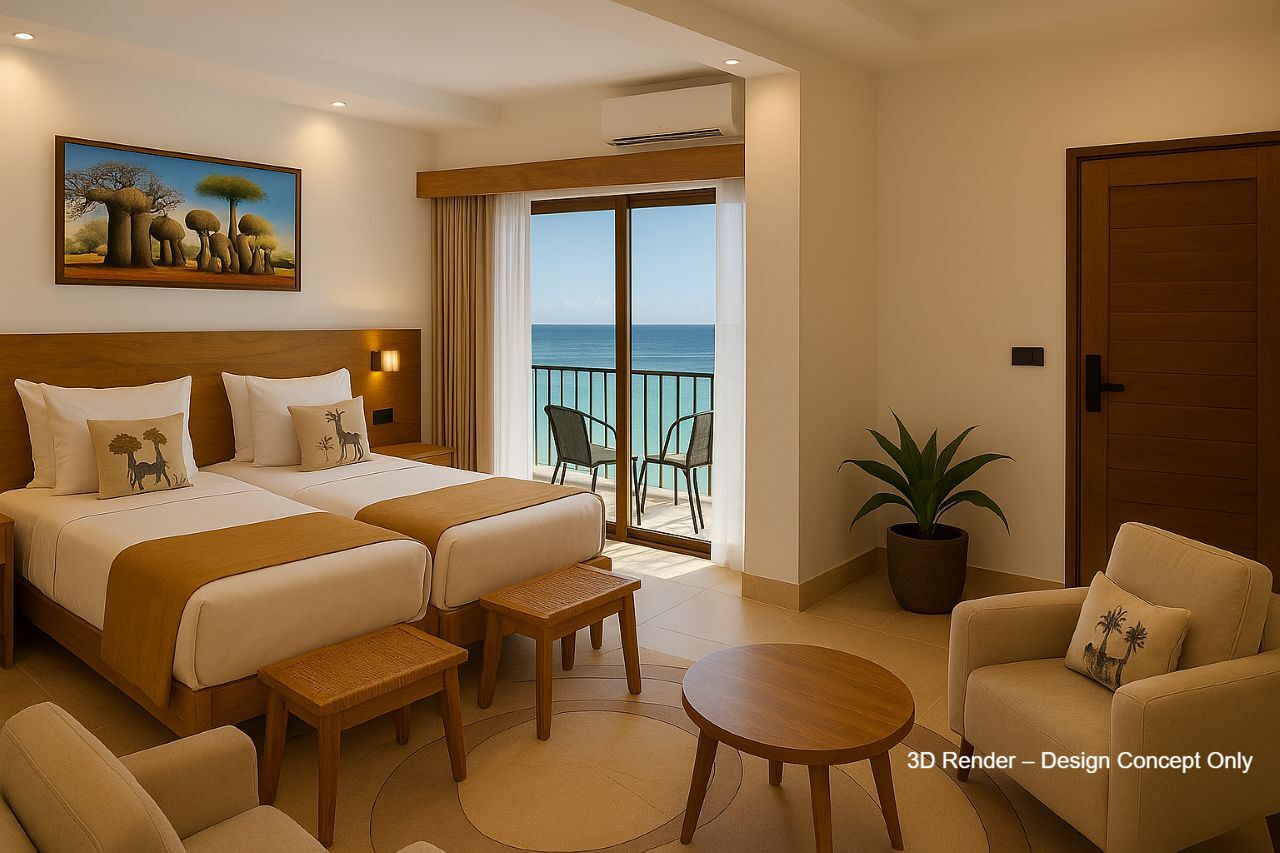 Premium Deluxe Ocean Front Room 2